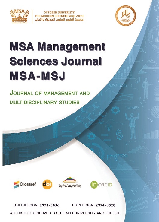 MSA-Management Sciences Journal